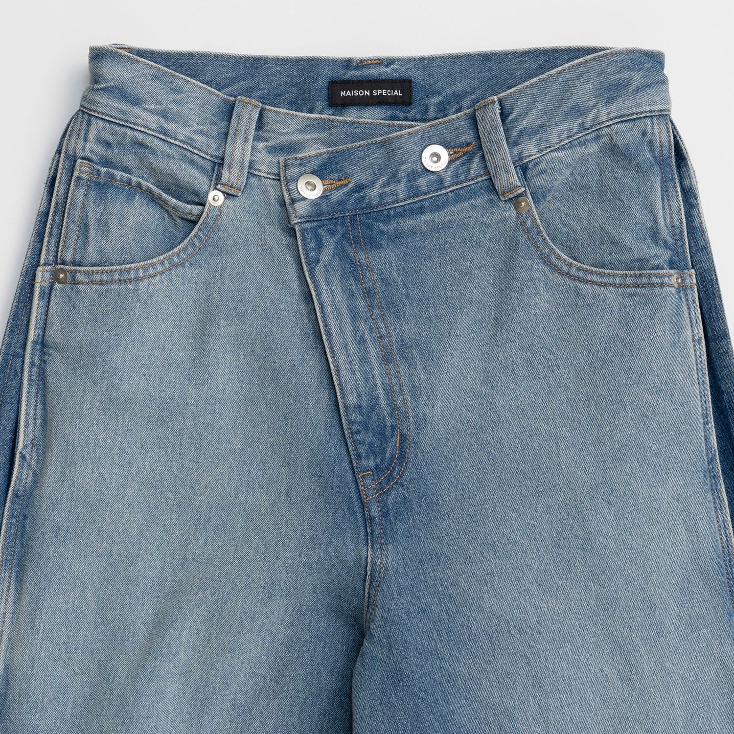 【残り一点】Side-Tuck Cocoon Denim Pants