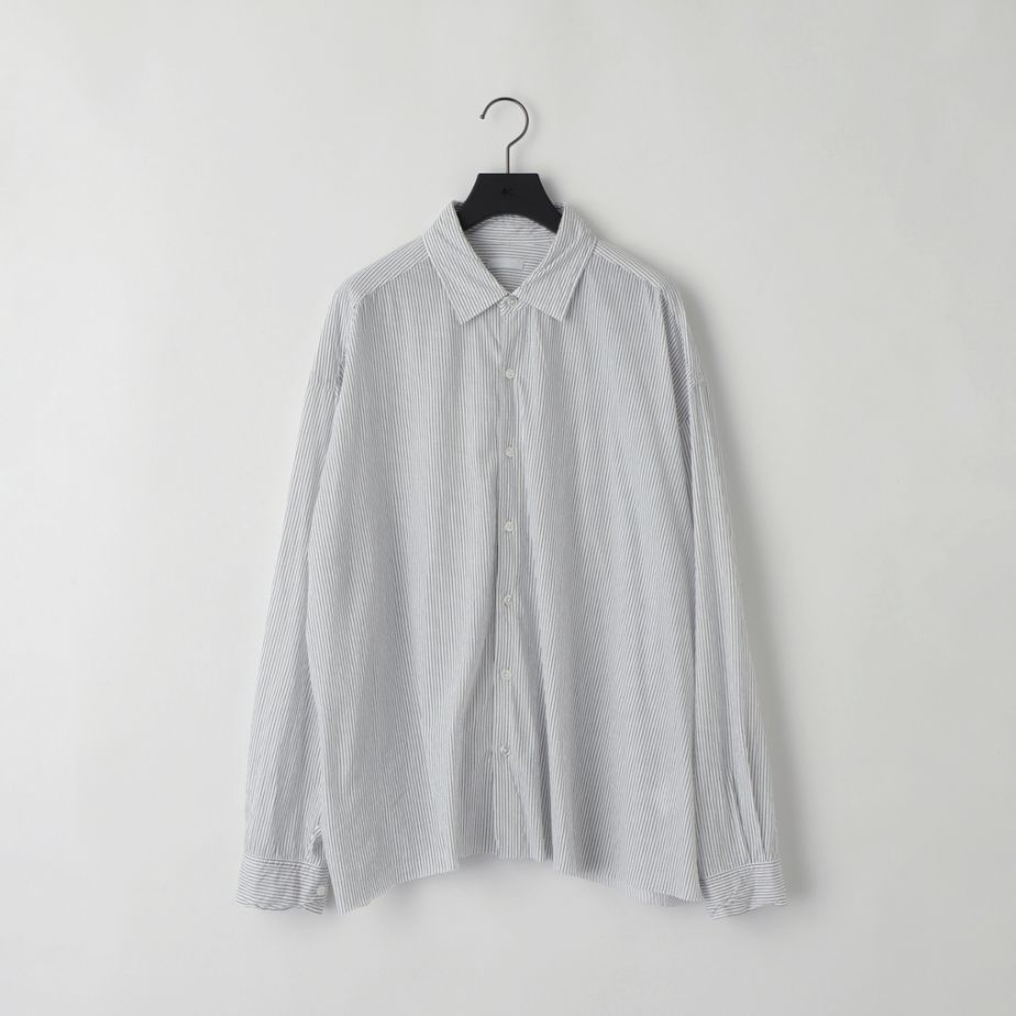 【残りわずか】46G Stripe Artisan Shirt