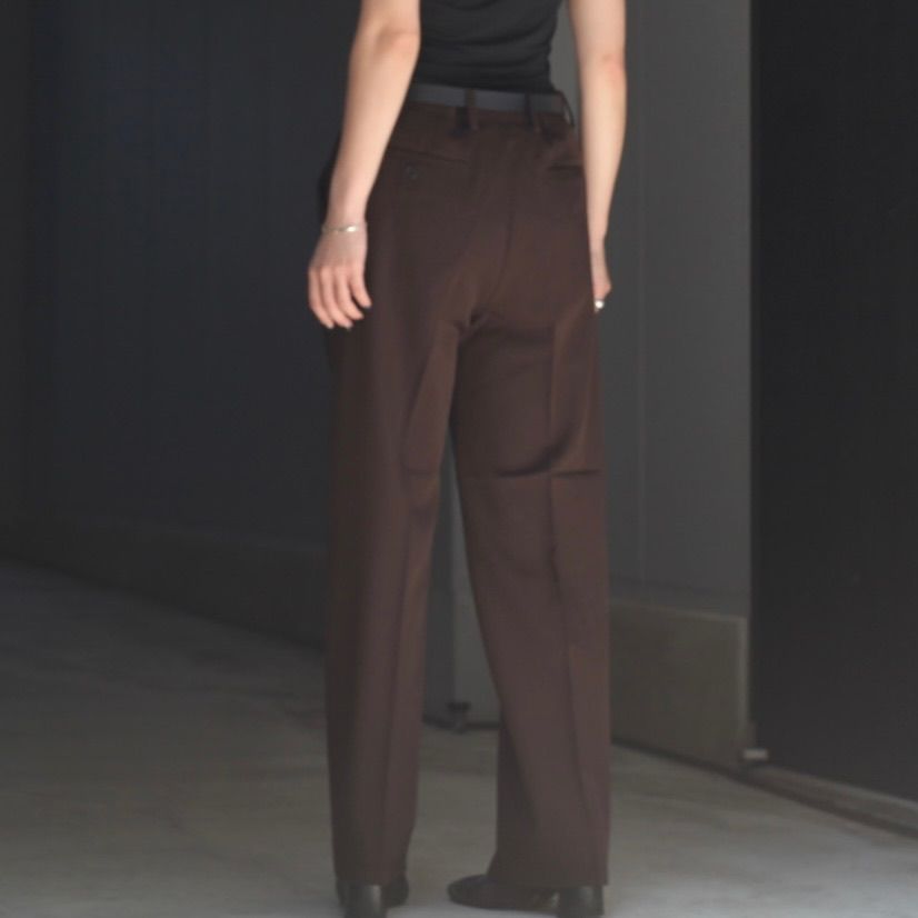 【残り一点】Wool Straight Pants