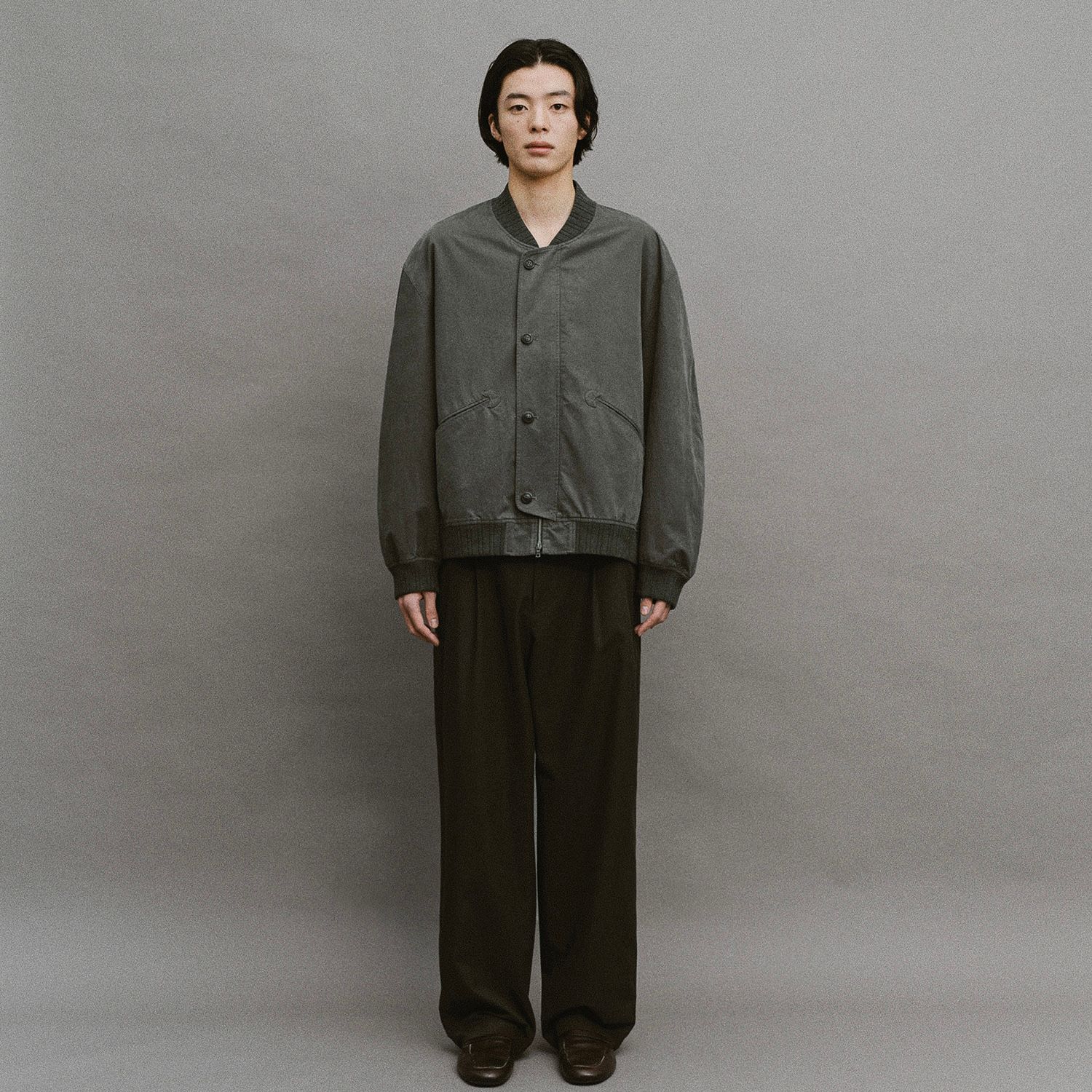 【残り一点】Brushed Bomber Jacket