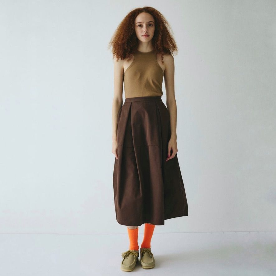 【残り一点】Switching Cocoon Skirt