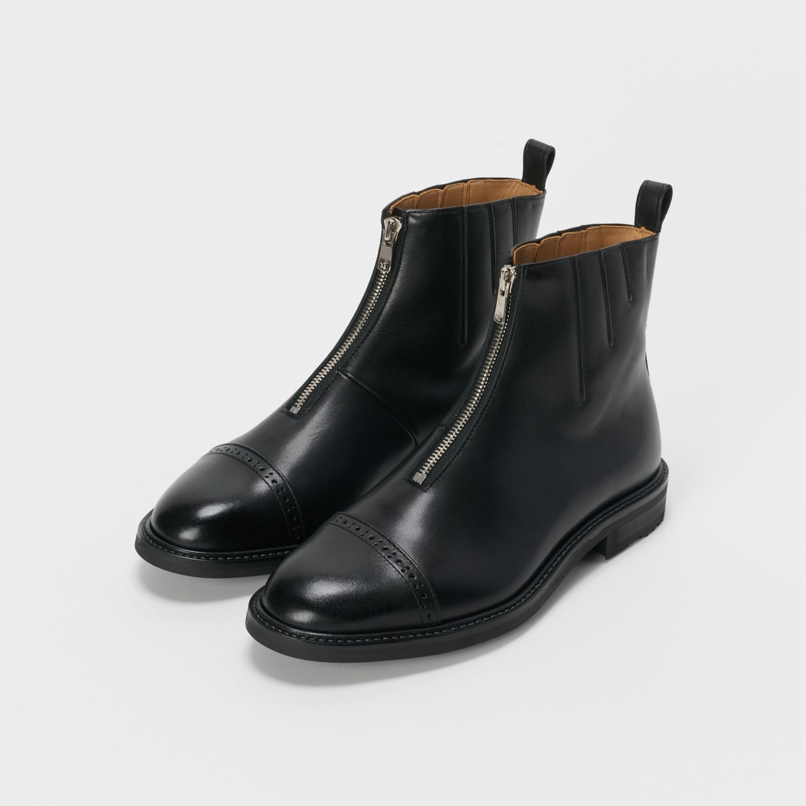 Hender Scheme - 【残り一点】Front Fastner Boots(BLACK×WHITE 