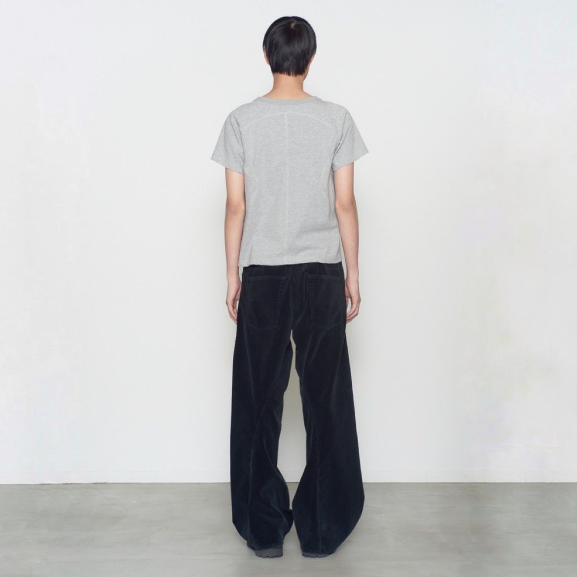 【残り一点】3D Twisted Wide Leg 5P Pants