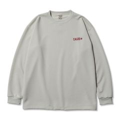 【残り一点】Calee National Logo Drop L/S Tee