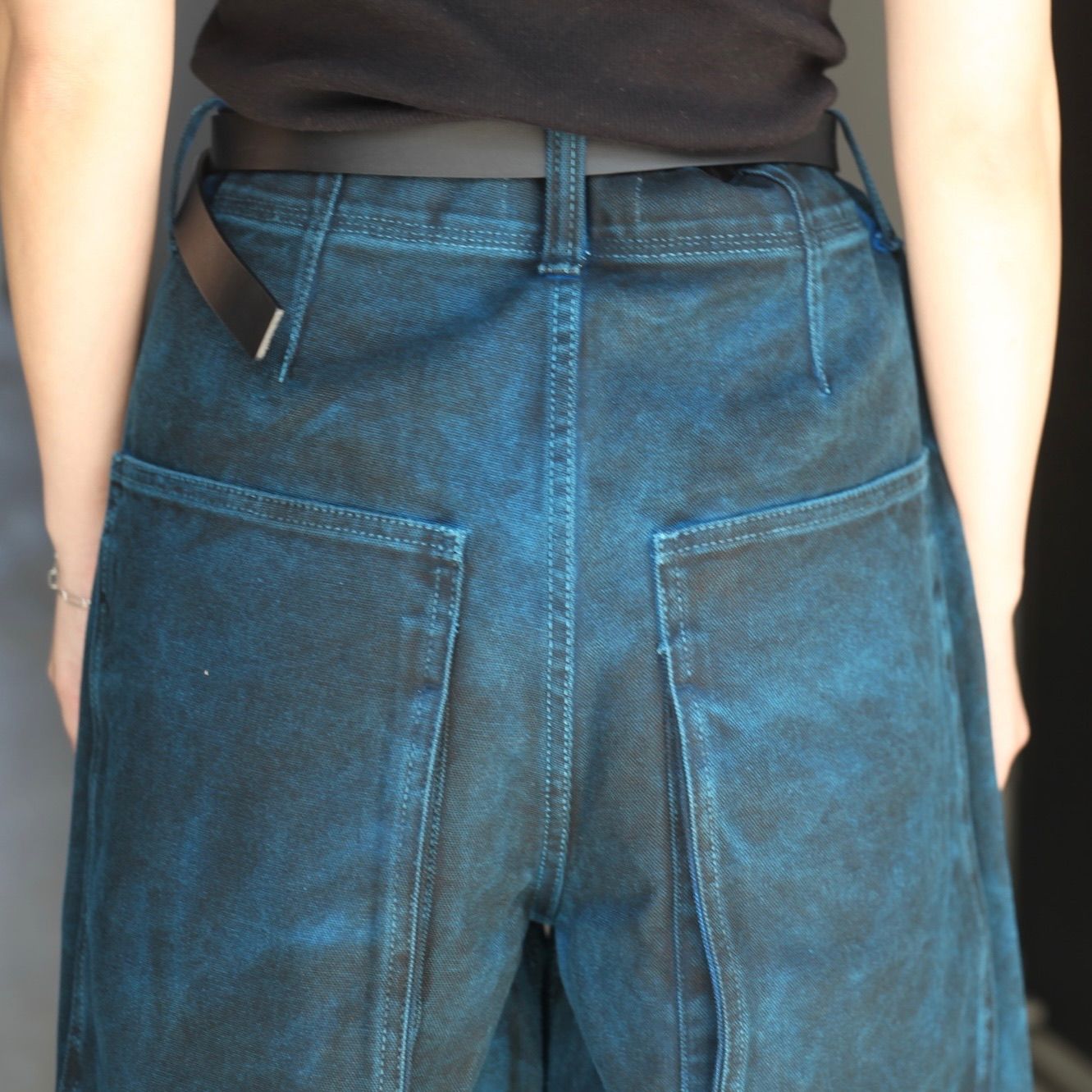 【残り一点】Black Stained Duck Pants
