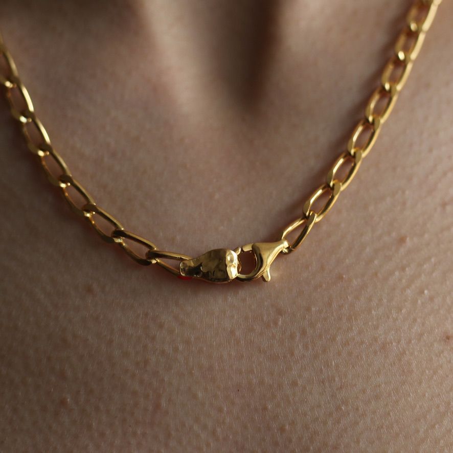 【お取り寄せ注文可能】Bold Chain Short Necklace 42