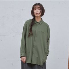 【残り一点】コットンビエラヨークスリーブシャツ