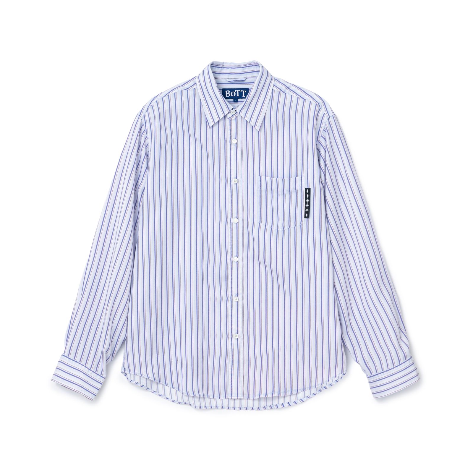 【残り一点】Printed Stripe Shirt