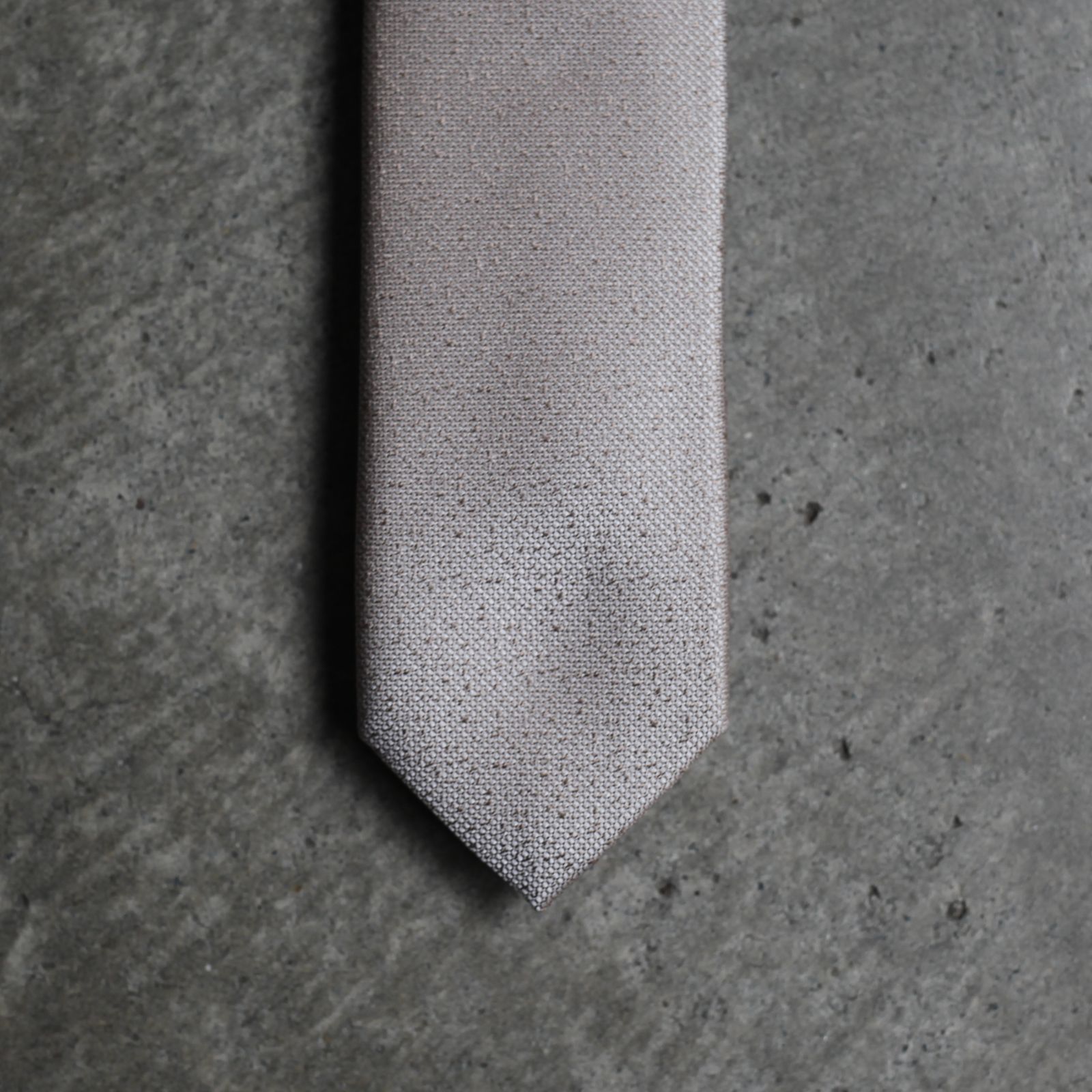 【残りわずか】Silk Tie(BEIGE)
