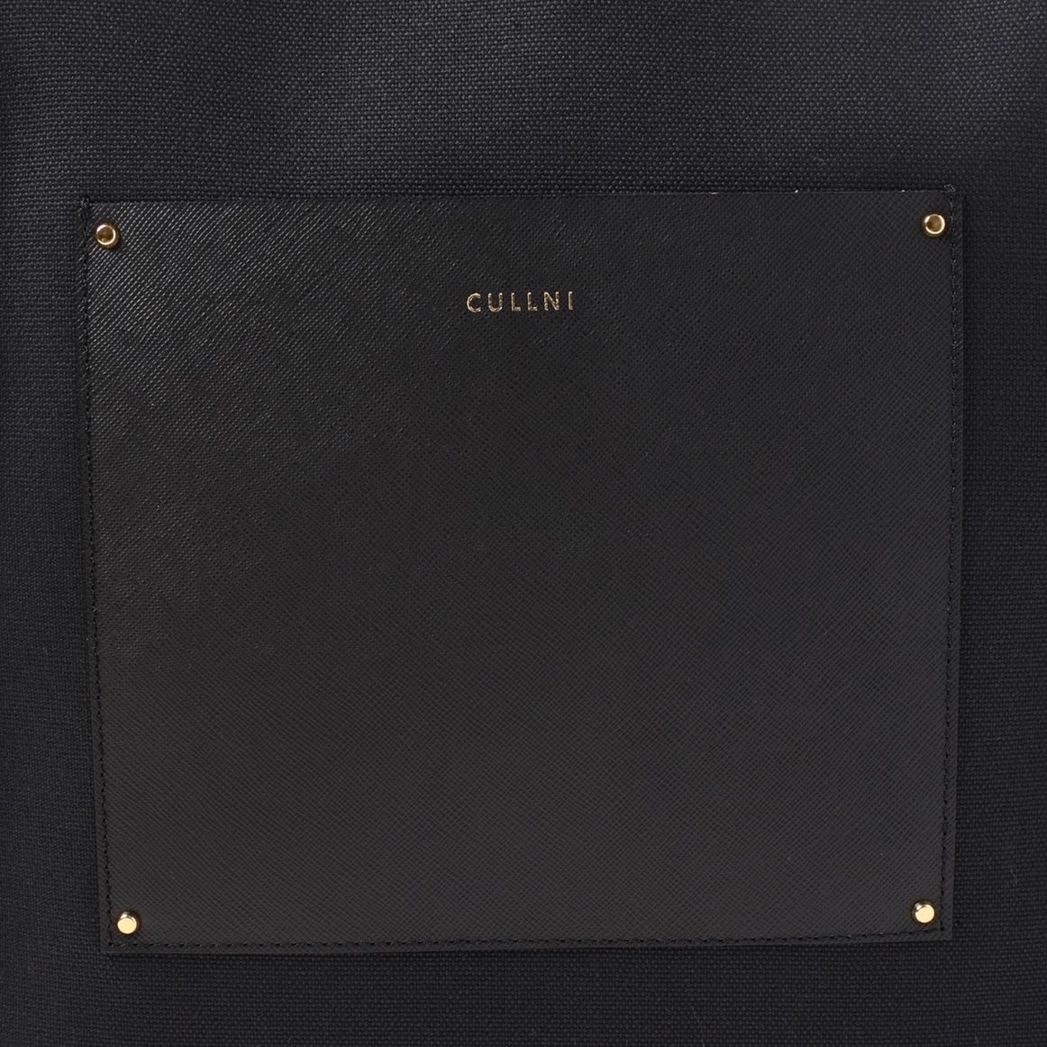 【残り一点】Leather Pocket Canvas Mini Tote