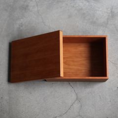 【再販売通知受付可能】スクエアボックス_L(CHERRY)