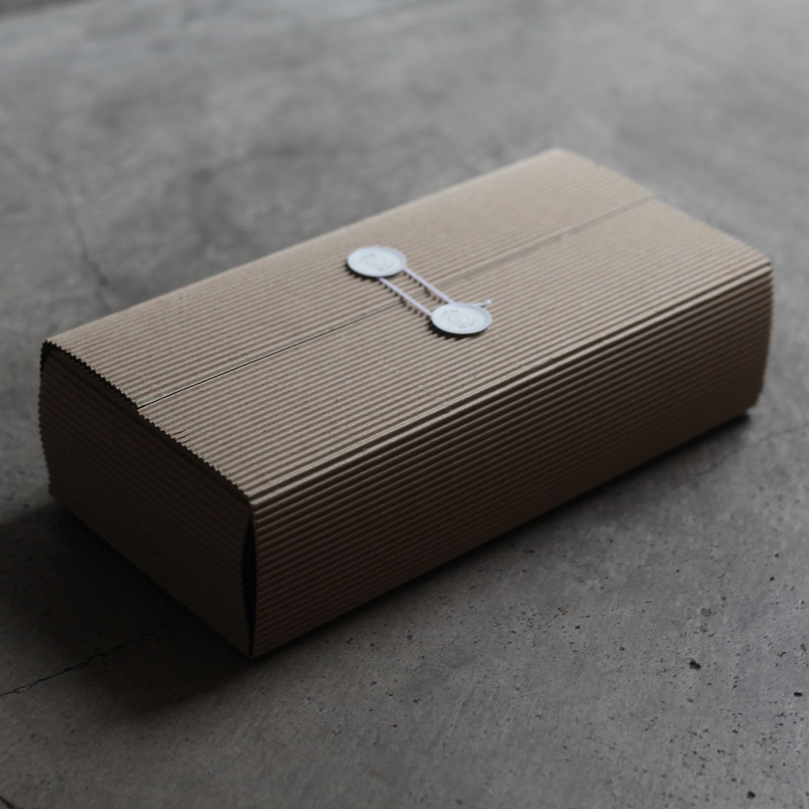 【残り一点】Plywood Leather Tissue Box Case