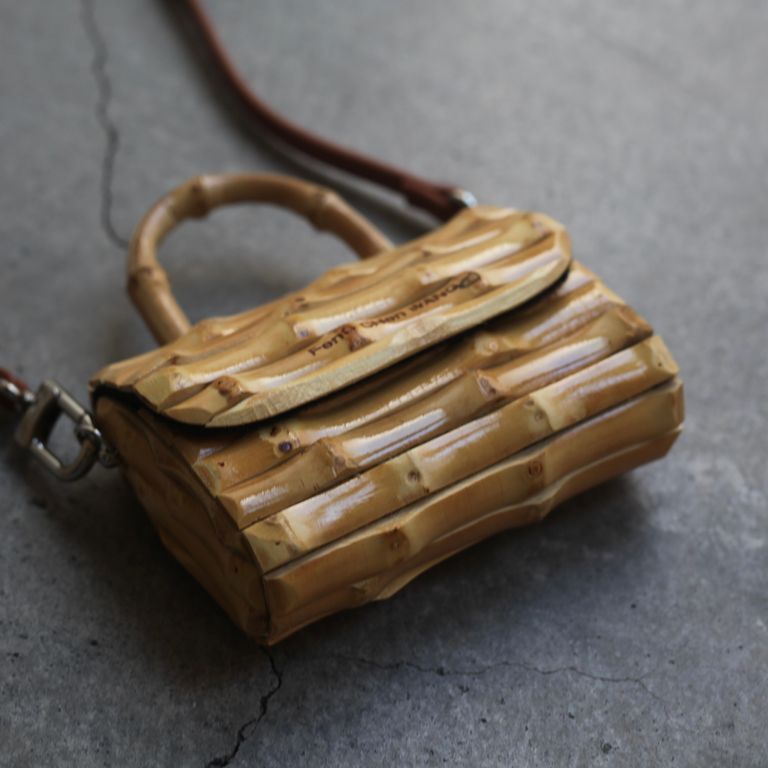 Feng Chen Wang - 【残りわずか】Raw Bamboo Roots Mini Bag | ACRMTSM  