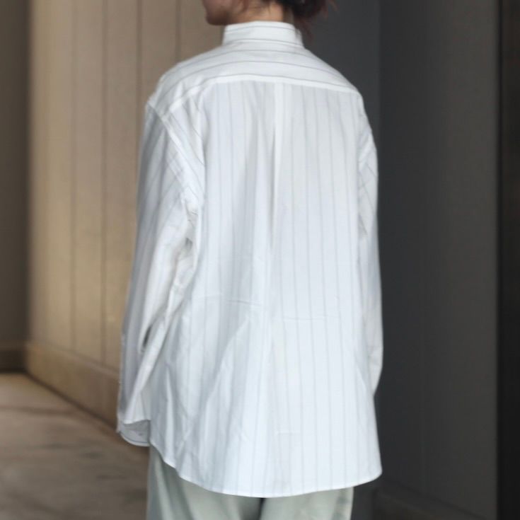 【残りわずか】46G Atmosphere Stripe Shirt