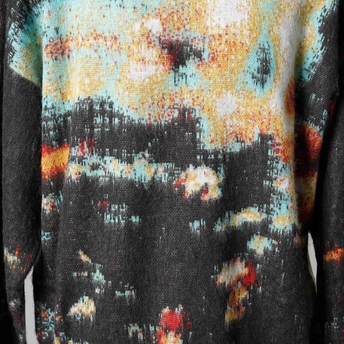 【残り一点】Contemporaryart Jacquard Shaggy Knit L/S