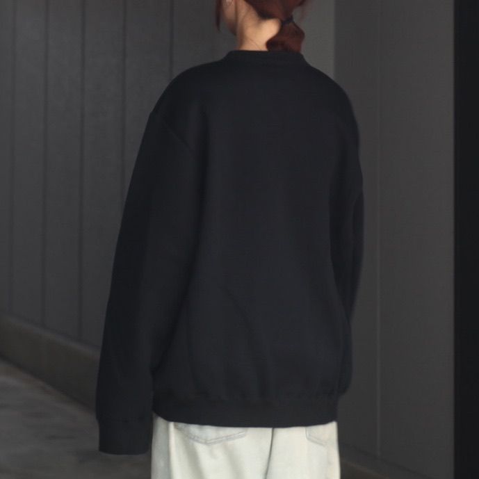 【残り一点】High Gauge Double Knit Crew Neck SW