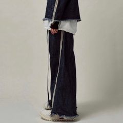 【残りわずか】Slash Seam Inside-Out Twisted Jeans(70's SELVEDGE DENIM)