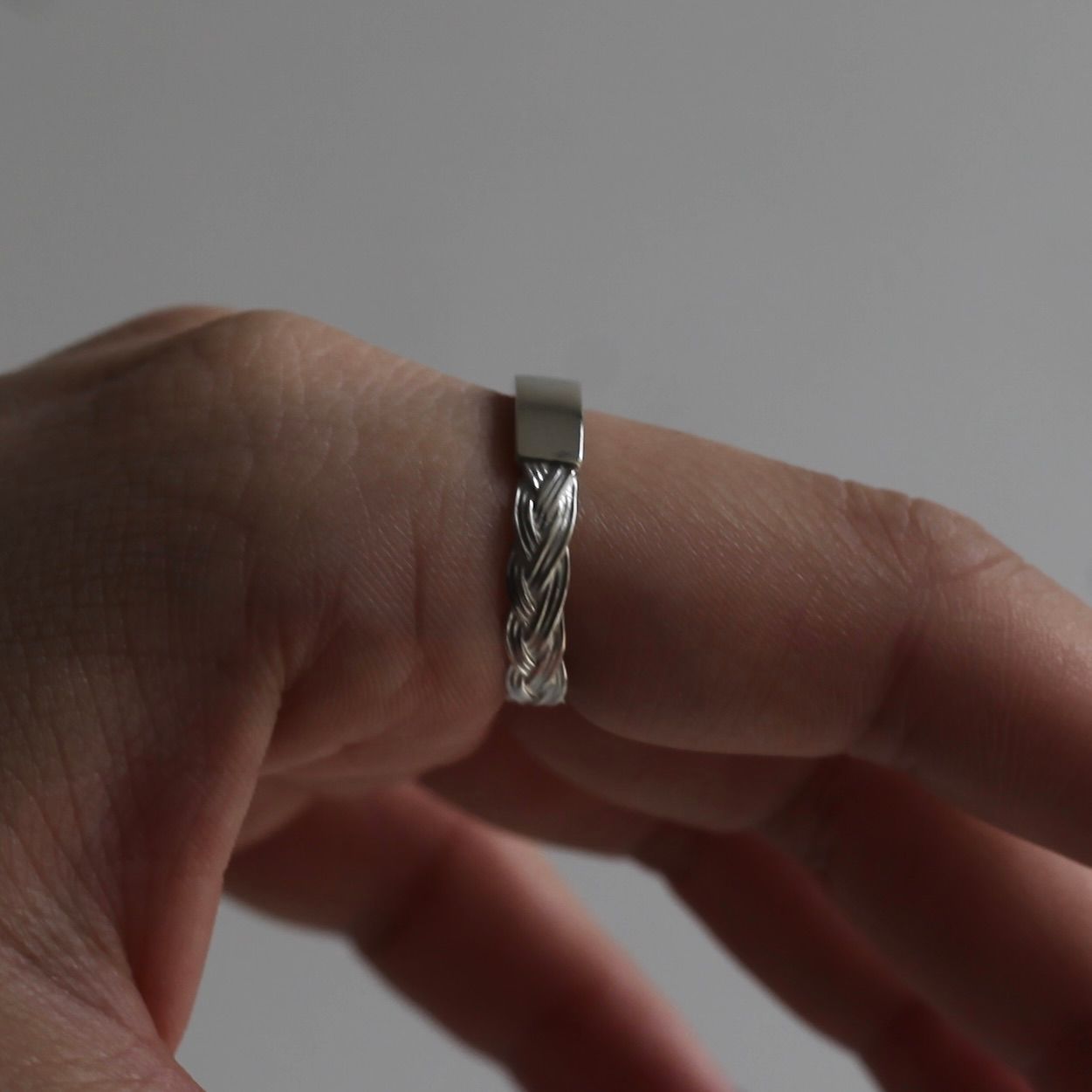 【残り一点】Braid ID Ring(4mm)