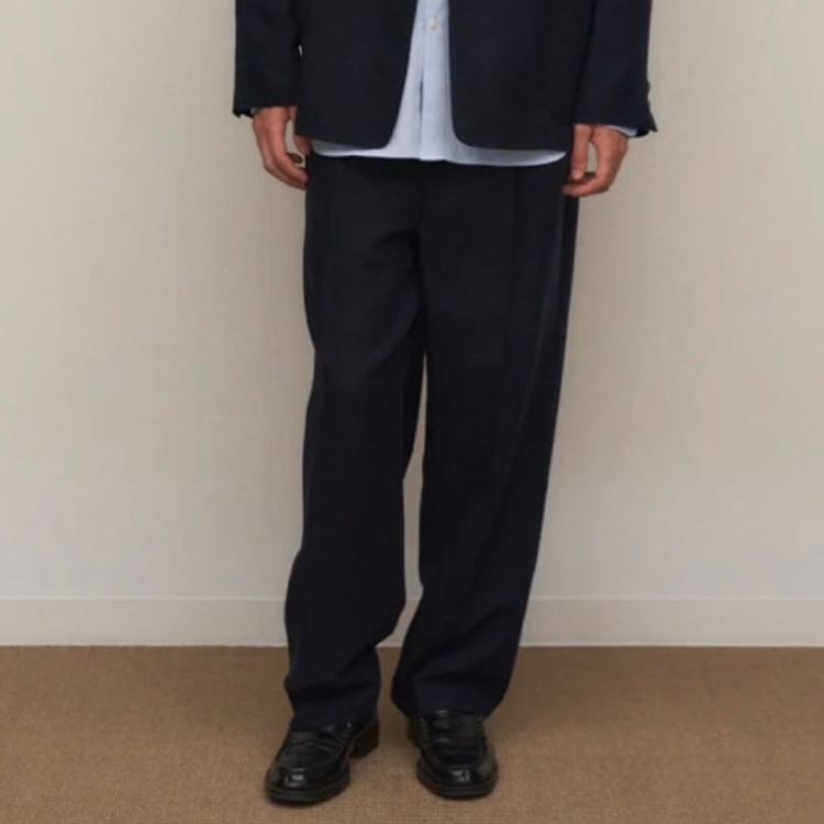 【残り一点】Twist Wool Linen Standard Pants