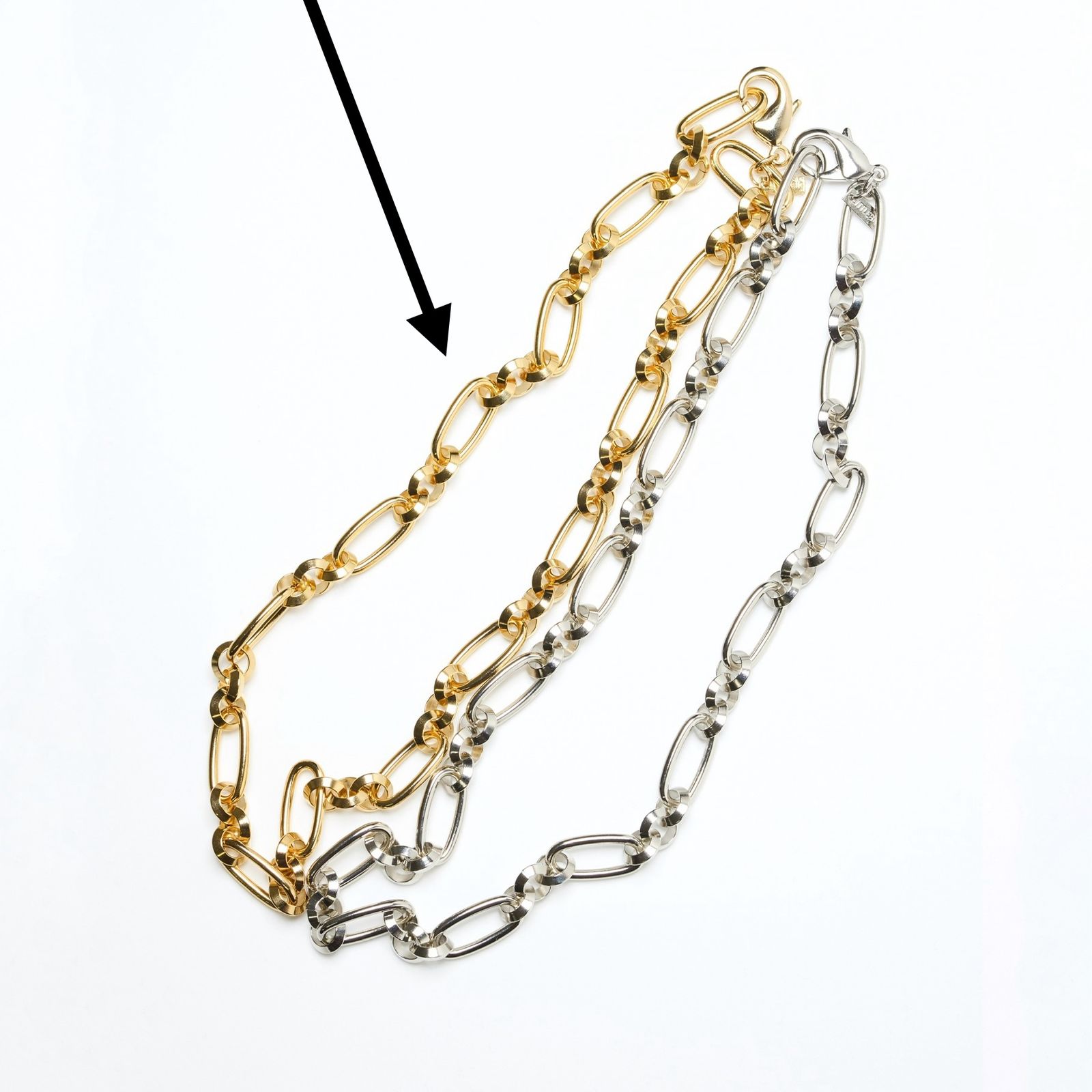 【残り一点】Figalo Chain Necklace(GOLD)