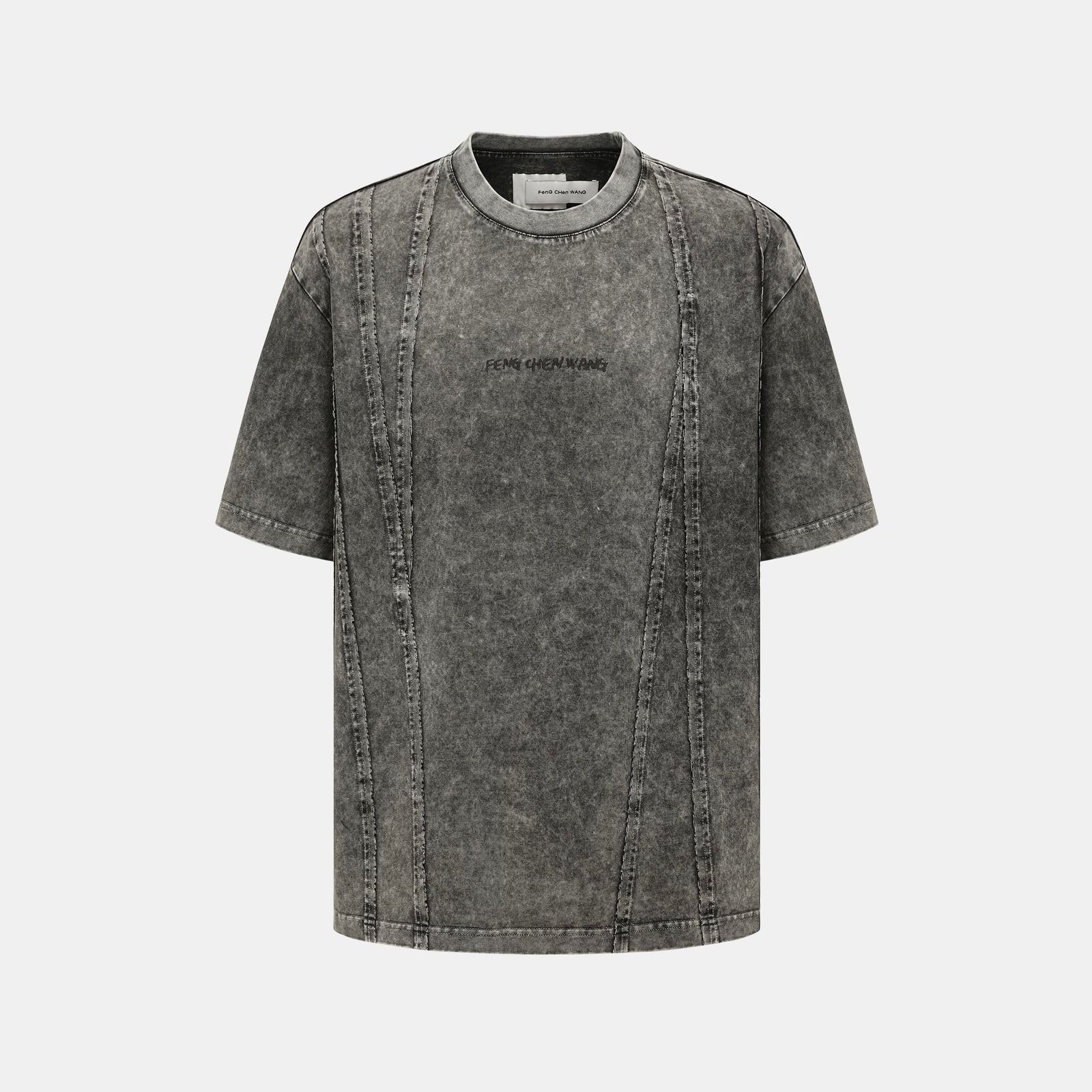 Feng Chen Wang - 【残り一点】Tie Dye Panelled T-Shirt