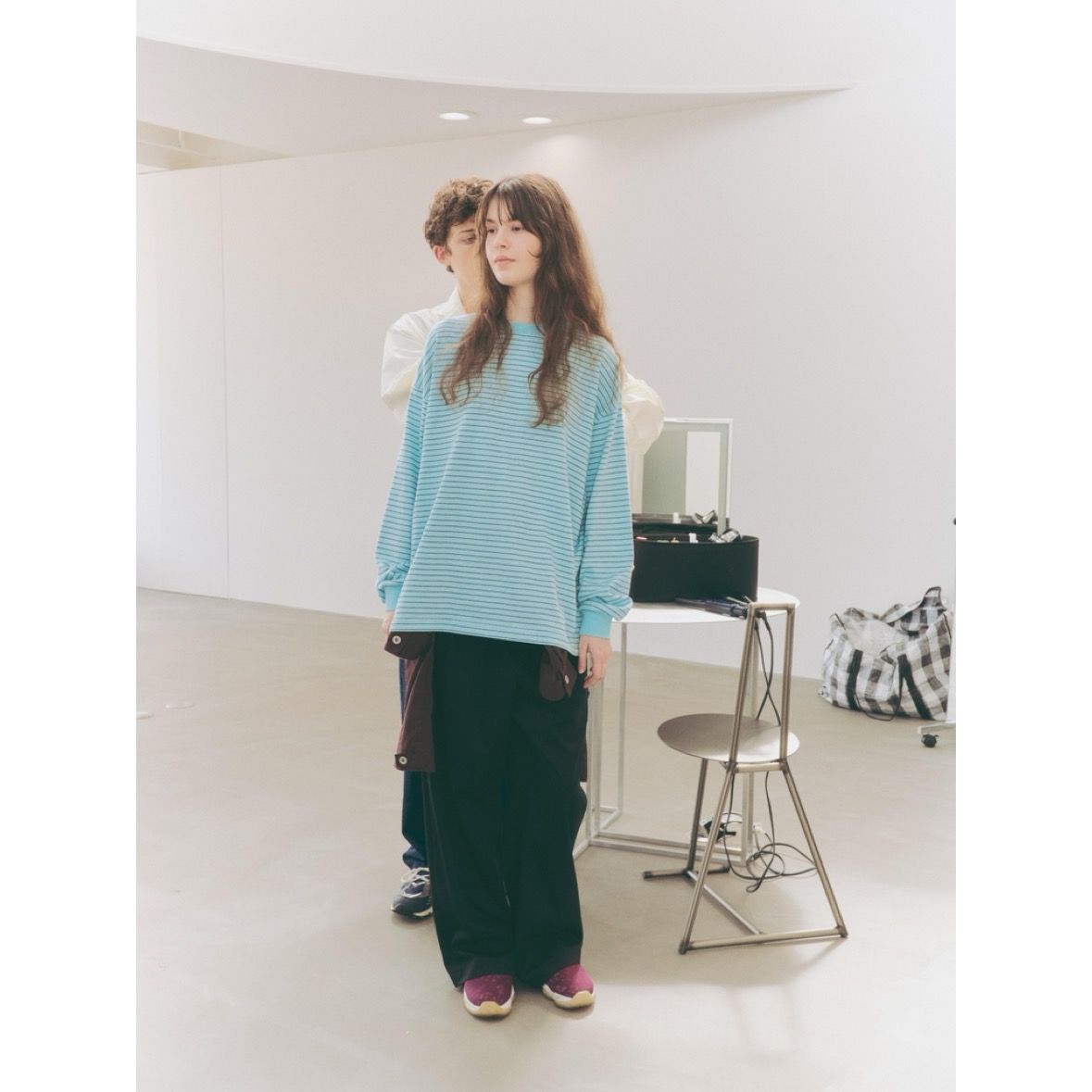 【残りわずか】Border Wide L/S Tee
