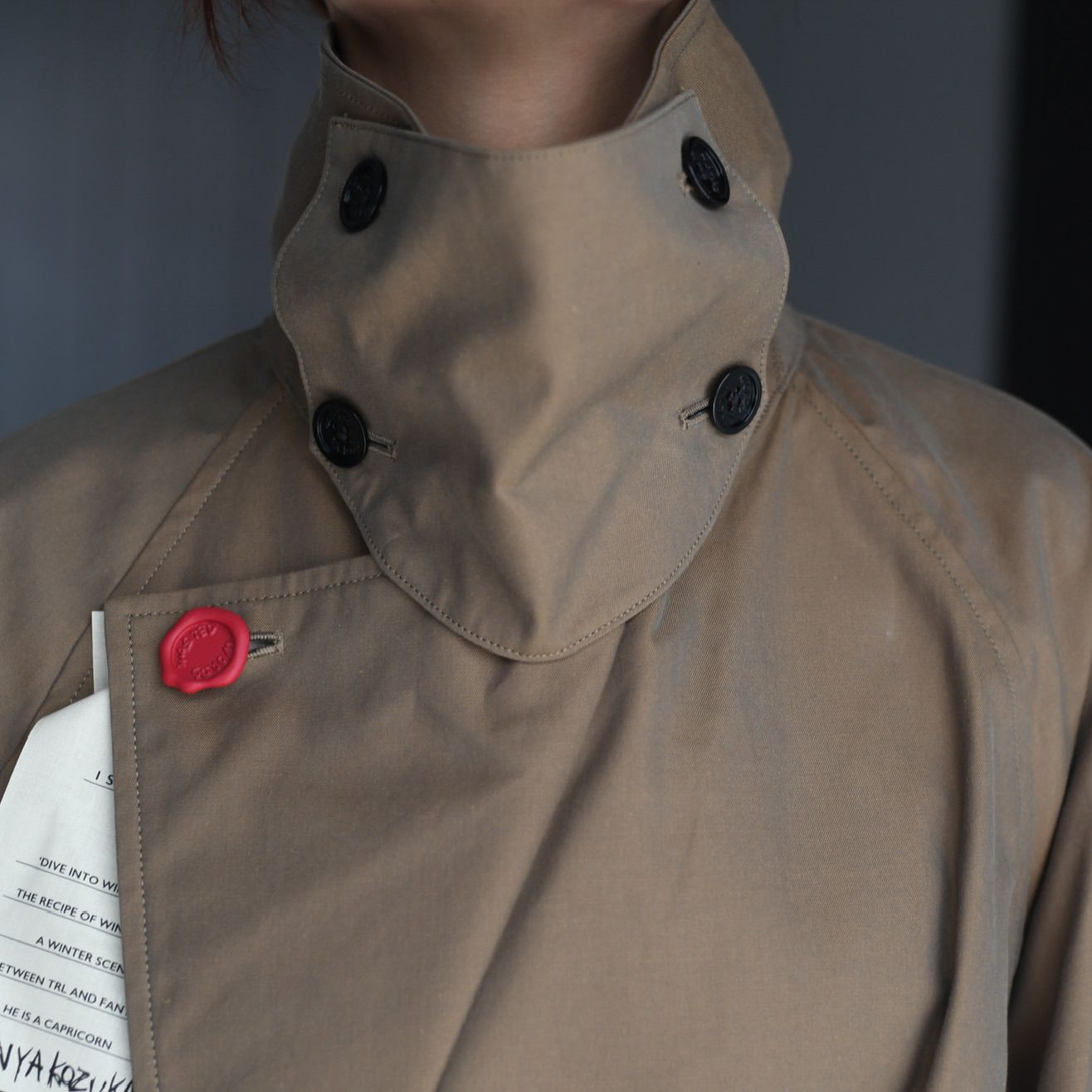 SHINYAKOZUKA - 【残り一点】Trench | ACRMTSM ONLINE STORE