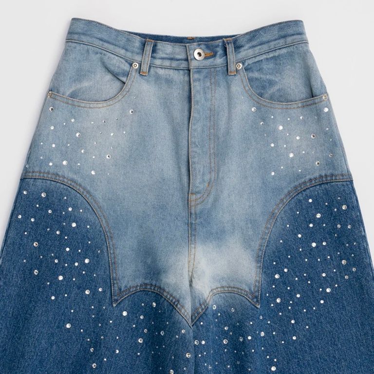 PRANK PROJECT - 【残り一点】Heart Bijou Denim Pants | ACRMTSM