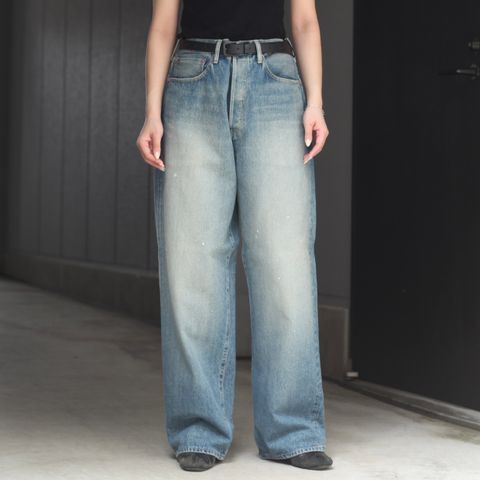 【残りわずか】5pocket Straight Pants(USED FADE)