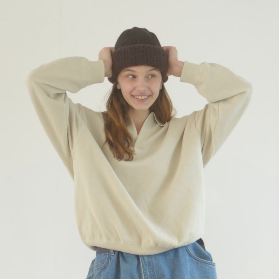 【残りわずか】Moss Stitch Skipper
