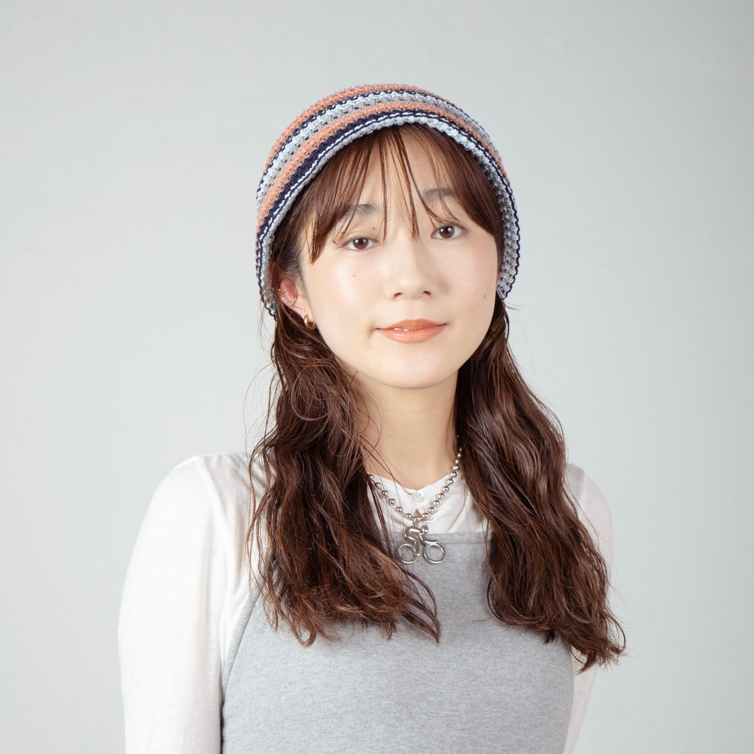 【残り一点】Multi Border Knit Hat