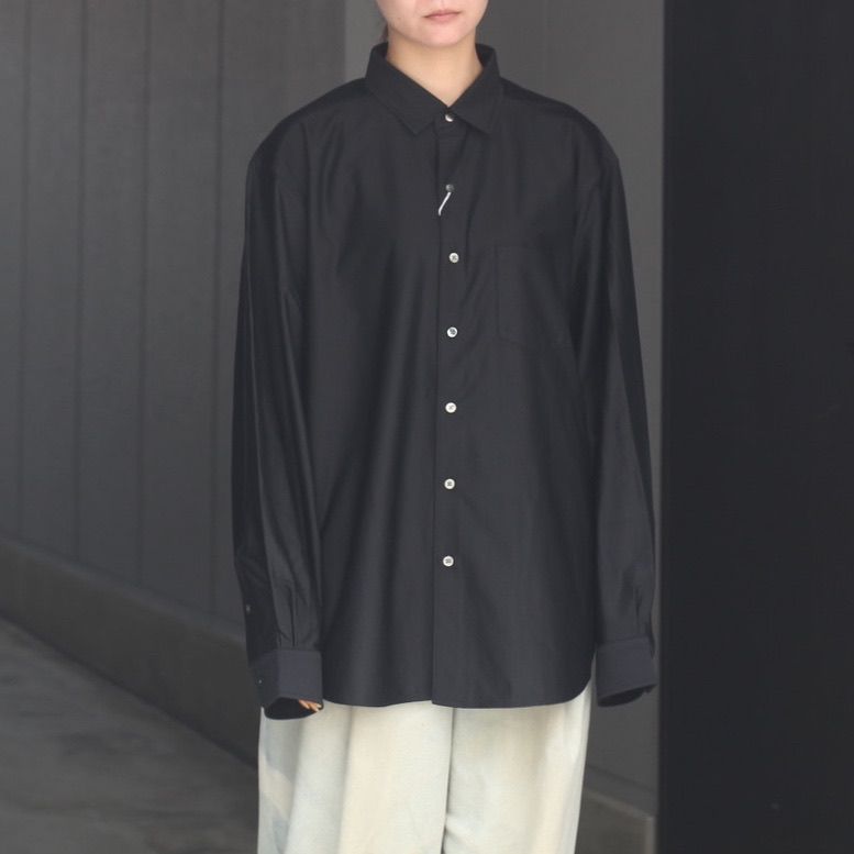【残りわずか】36G Wool Atmosphere Shirt