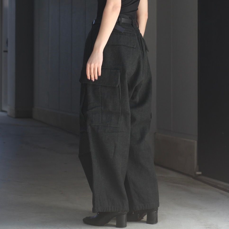 【残り一点】C/W Indigoherringbone Junglefatigue Pants