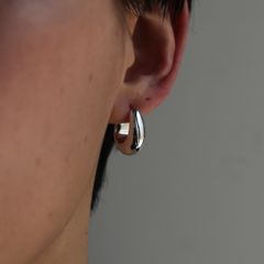 【残りわずか】Ice Hoop Small(SILVER)