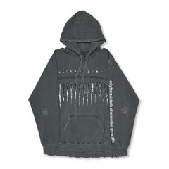 【再販売通知受付可能】Bootleg Hoodie(DAMAGED)