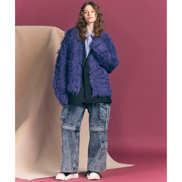 【残り一点】Big Pocket 2way Baggy Denim Cargo Pants
