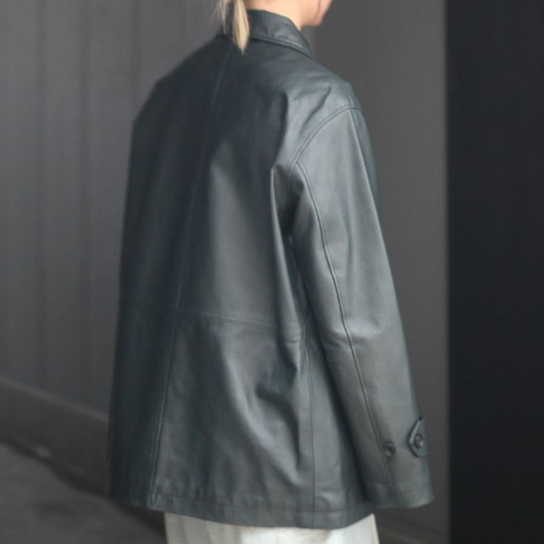 Yoke GOAT LEATHER ZIP BLOUSON アウター | dermascope.com