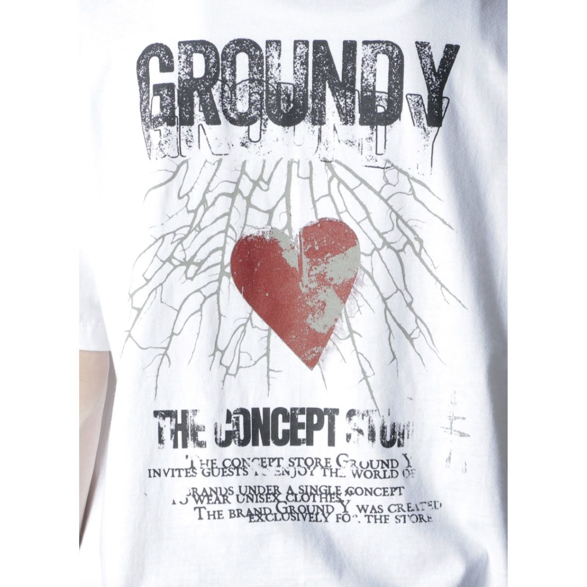 【残り一点】Print Tee(HEART)