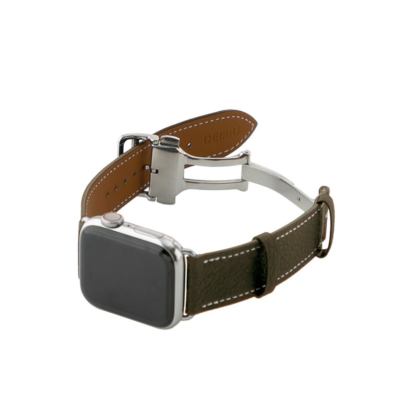 【残りわずか】Apple Watch Band(ETOUPE×SILVER)