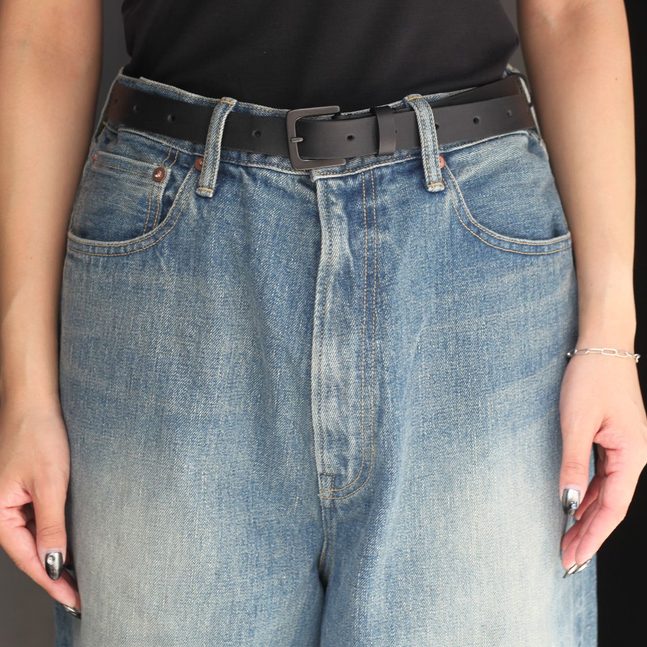 【残り一点】5pocket Baggy Pants(USED FADE)