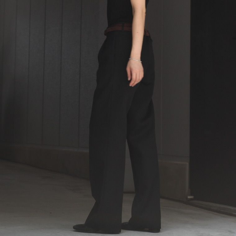 【残り一点】Wide Tailored Pants(QUINN_WOOL)