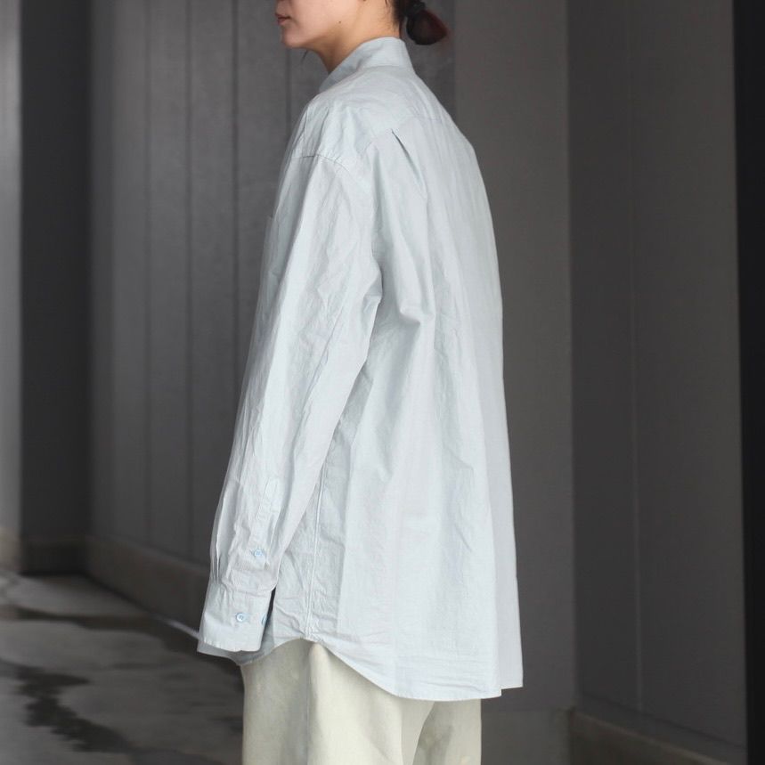 【残り一点】Regular Collar Shirt(MAX HIGH COUNT TYPEWRITER)