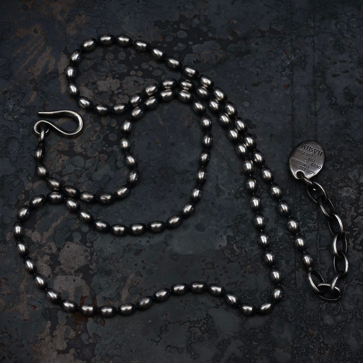 【お取り寄せ注文可能】Narrow Oval Bowl Chain Necklace