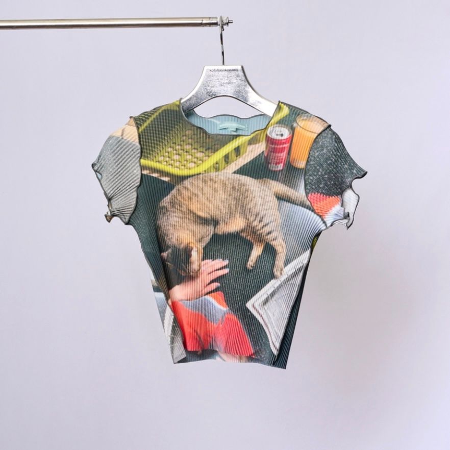 【残り一点】Graphic Cropped Top
