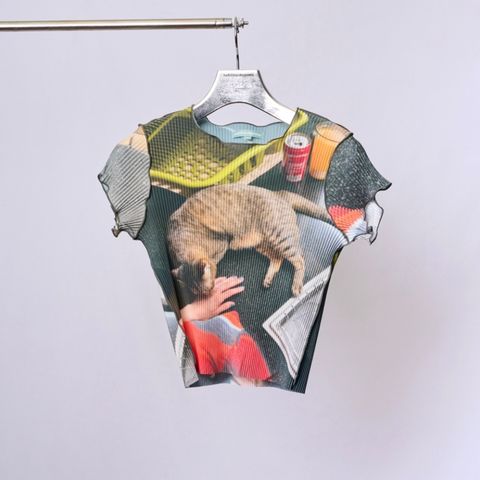 【残り一点】Graphic Cropped Top