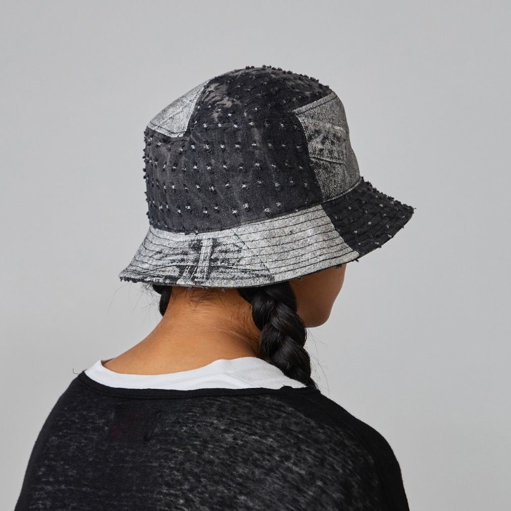 【残り一点】Denim Mashup Bucket