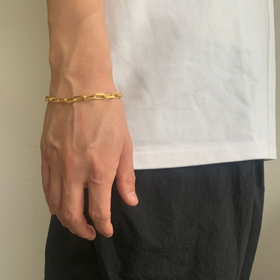 【お取り寄せ注文可能】Unisex Bold Cable Chain Bracelet