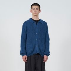 YOKE - 【残り一点】Silk Mohair Buttoned Cardigan | ACRMTSM ONLINE 