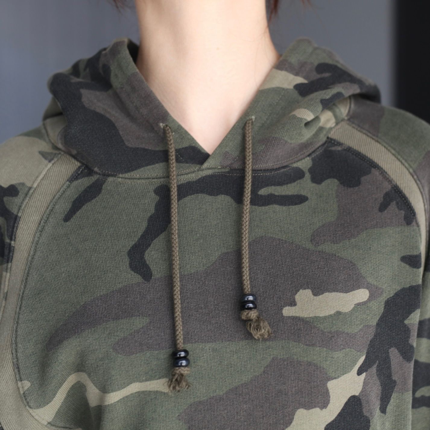 【残り一点】Panelled Pullover Hoodie