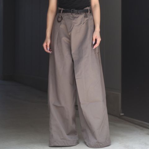 【残り一点】Wrapped Work Trousers With Night-Cut(AGED TWILL)